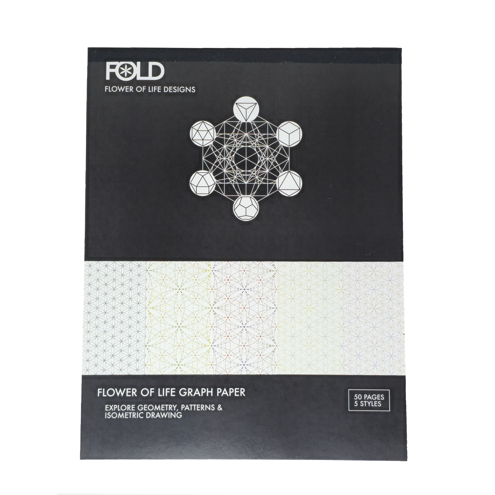 Flower of Life Graph Paper Notepad